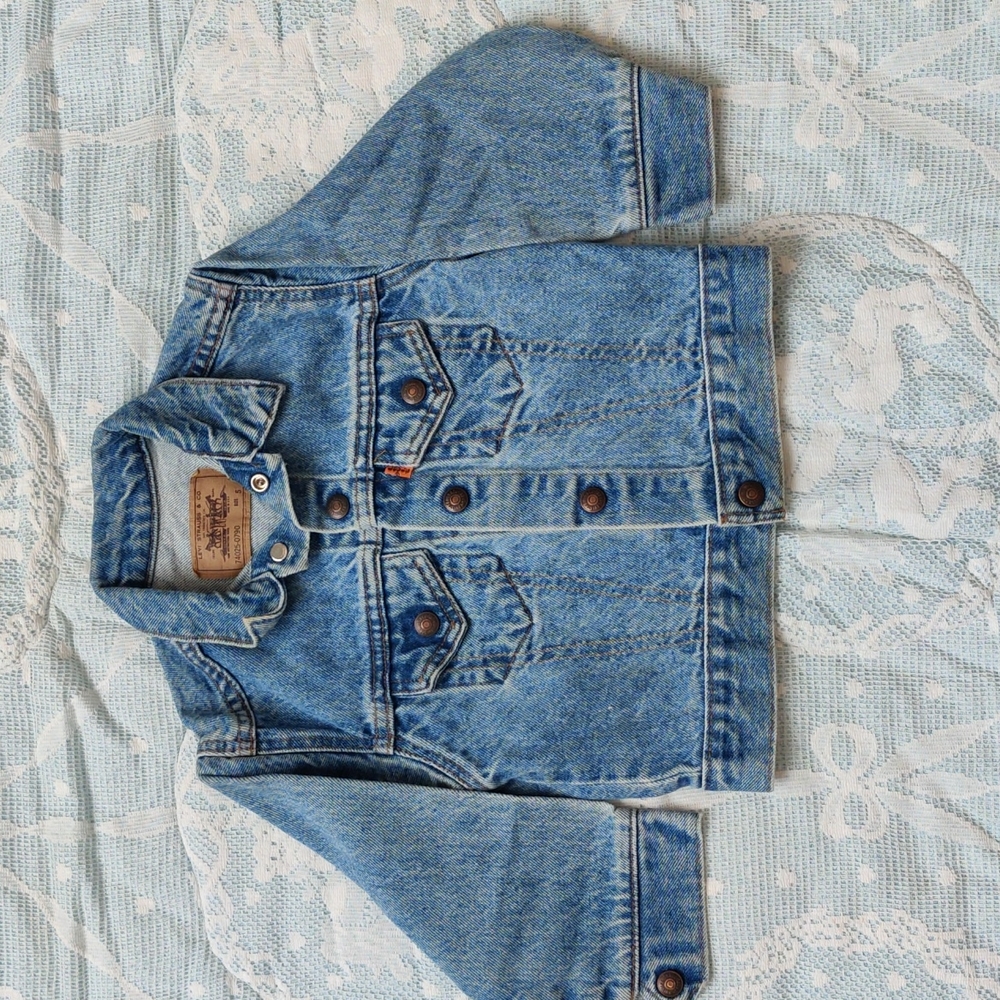 Levi's Jacket Vintage Orange Tag